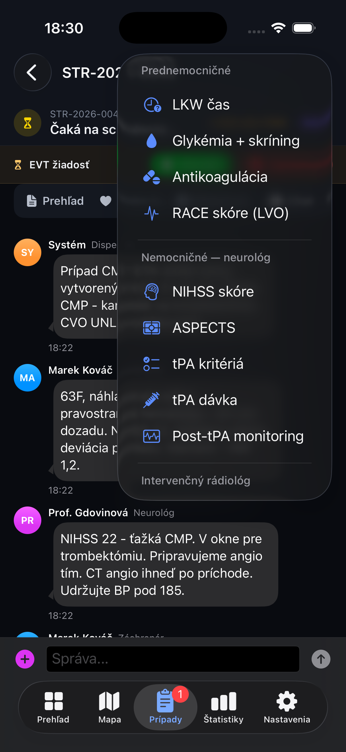 Klinické menu
